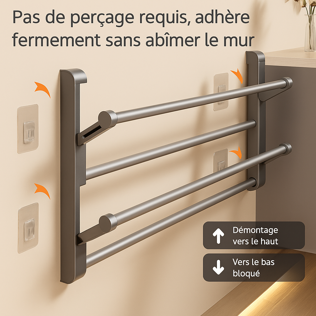 Étagère à chaussures murale