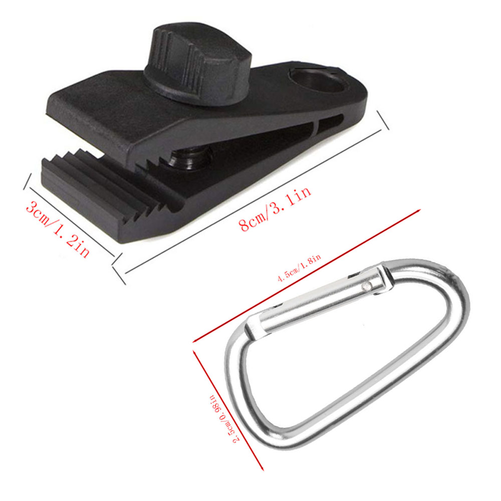 Ces clips de fixation pour Toile, en lot de 20